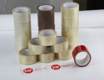 Durable Viscosity BOPP Packaging Tape Smooth No Discoloration supplier