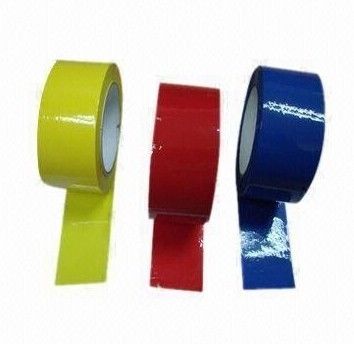 Professional Patterned Colored Packaging Tape Coated With Water Based Acrylic Glue supplier