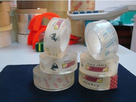 Professional Crystal Clear Tape Strong Adhesive Coated With Water Based Acrylic Glue supplier