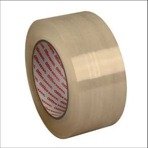 Acrylic Adhesive BOPP Printed Packaging Tape Water - Based For Sealing supplier