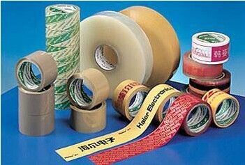 Strong Adhesive Printed Packaging Tape with company logo ISO&SGS Certificated supplier