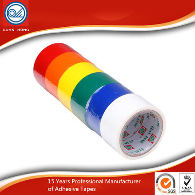 Stable 48mm BOPP Adhesive Tape , Light Weight Coloured Packaging Tape supplier