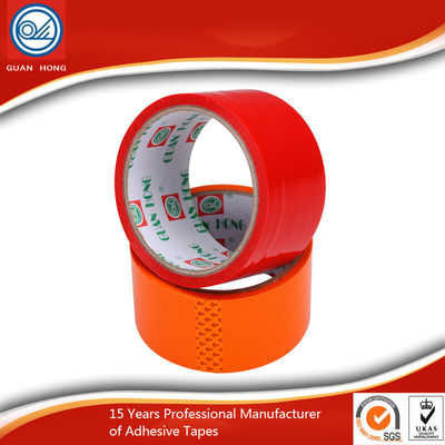 Stable 48mm BOPP Adhesive Tape , Light Weight Coloured Packaging Tape supplier