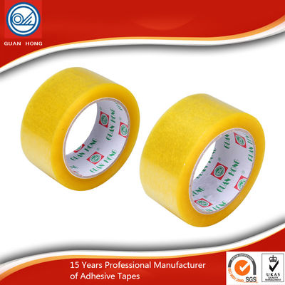 Strong Self Adhesive BOPP Stationery Tape Custom Logo Printed  48mm*60m 38mic supplier