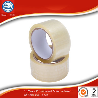 Strong Adhesive  Printed Low NoisePackaging Tape Smooth For Sealing 18mm supplier