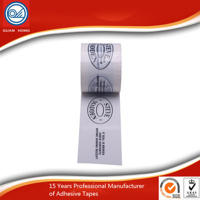 Low Noise Printed Packaging Tape Pressure Sensitive High Adhesive supplier